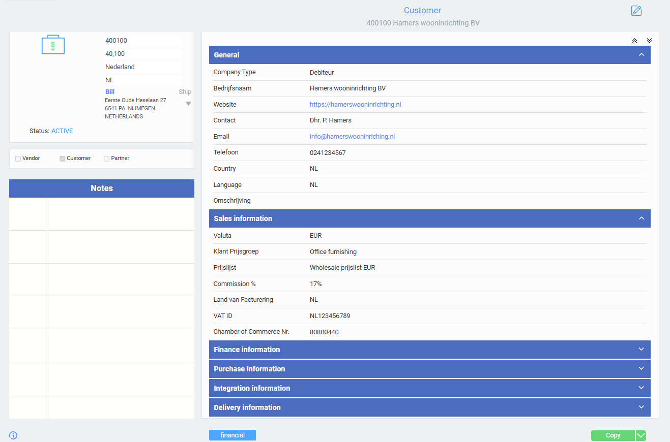 Attribute Categories